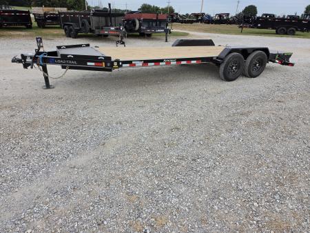 New 2027 Load Trail 83X20 TANDEM 14K EQUIPMENT HAULER W/MAX RAMPS & FULL TONGUE MAX BOX