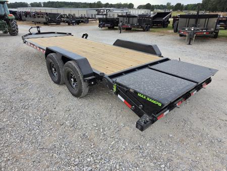New 2027 Load Trail 83X20 TANDEM 14K EQUIPMENT HAULER W/MAX RAMPS & FULL TONGUE MAX BOX