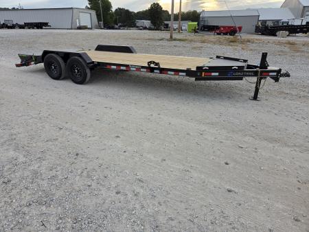New 2027 Load Trail 83X20 TANDEM 14K EQUIPMENT HAULER W/MAX RAMPS & FULL TONGUE MAX BOX