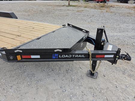 New 2027 Load Trail 83X20 TANDEM 14K EQUIPMENT HAULER W/MAX RAMPS & FULL TONGUE MAX BOX