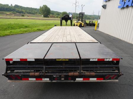 Used 2007 H&H Trailers 8.5x30 Gooseneck Deckover Trailer