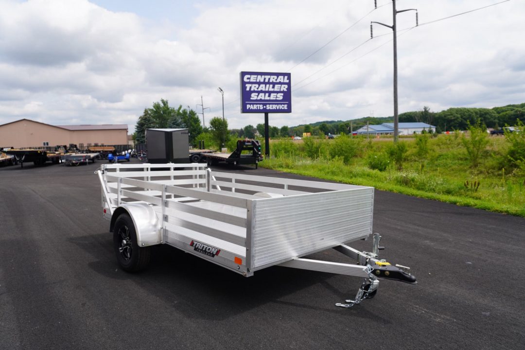 New 2026 Triton Trailers 6x10ft Aluminum Utility Utility Trailer