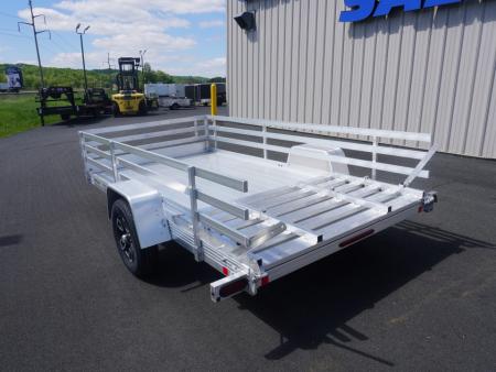 New 2026 Bear Track 76'x12ft Aluminum Utility Trailer