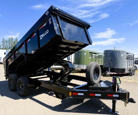 New 2027 Delco Trailers 83 x16  14K Dump Trailer