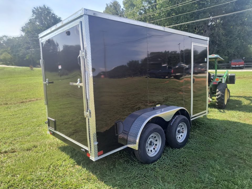 New 2027 Seed Cargo 6x12 Tandem Axle Enclosed Trailer w/Rear Ramp Cargo / Enclosed Trailer