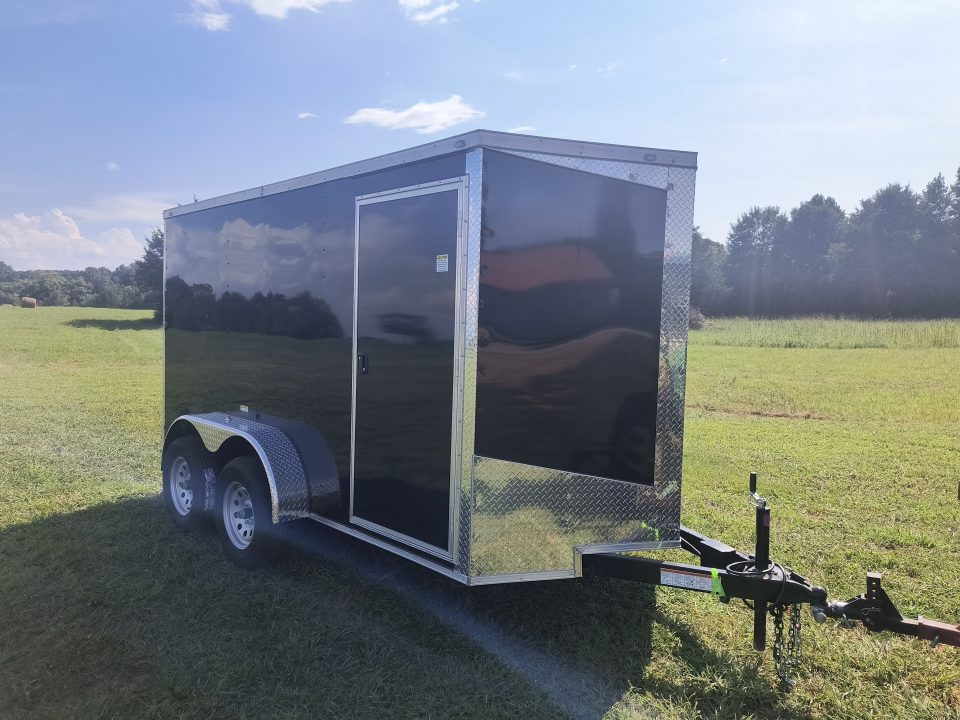 New 2027 Seed Cargo 6x12 Tandem Axle Enclosed Trailer w/Rear Ramp Cargo / Enclosed Trailer