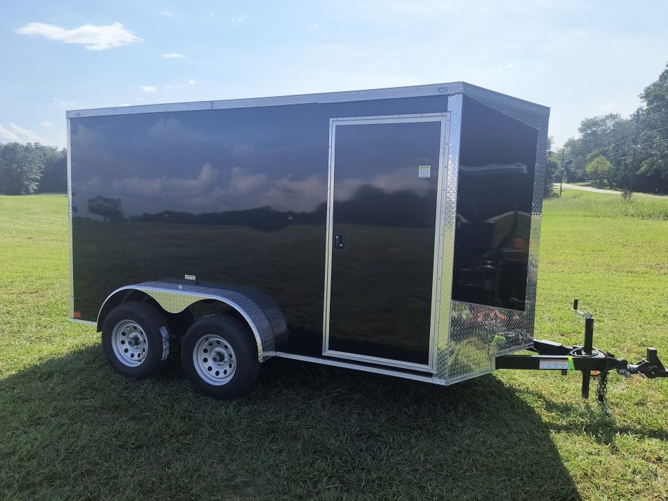 New 2027 Seed Cargo 6x12 Tandem Axle Enclosed Trailer w/Rear Ramp Cargo / Enclosed Trailer