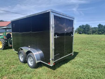 New 2027 Seed Cargo 6x12 Tandem Axle Enclosed Trailer w/Rear Ramp Cargo / Enclosed Trailer