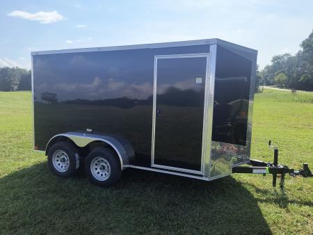 New 2027 Seed Cargo 6x12 Tandem Axle Enclosed Trailer w/Rear Ramp Cargo / Enclosed Trailer