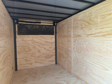 New 2027 Seed Cargo 6x12 Tandem Axle Enclosed Trailer w/Rear Ramp Cargo / Enclosed Trailer