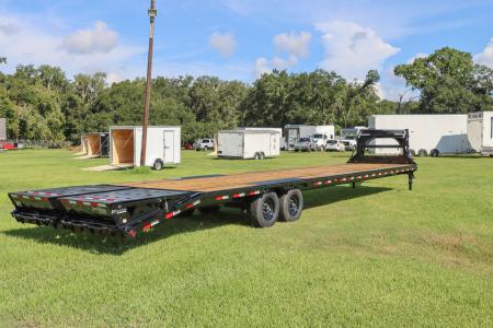 New 2027 8.5X40 PJ Gooseneck Equipment Trailer