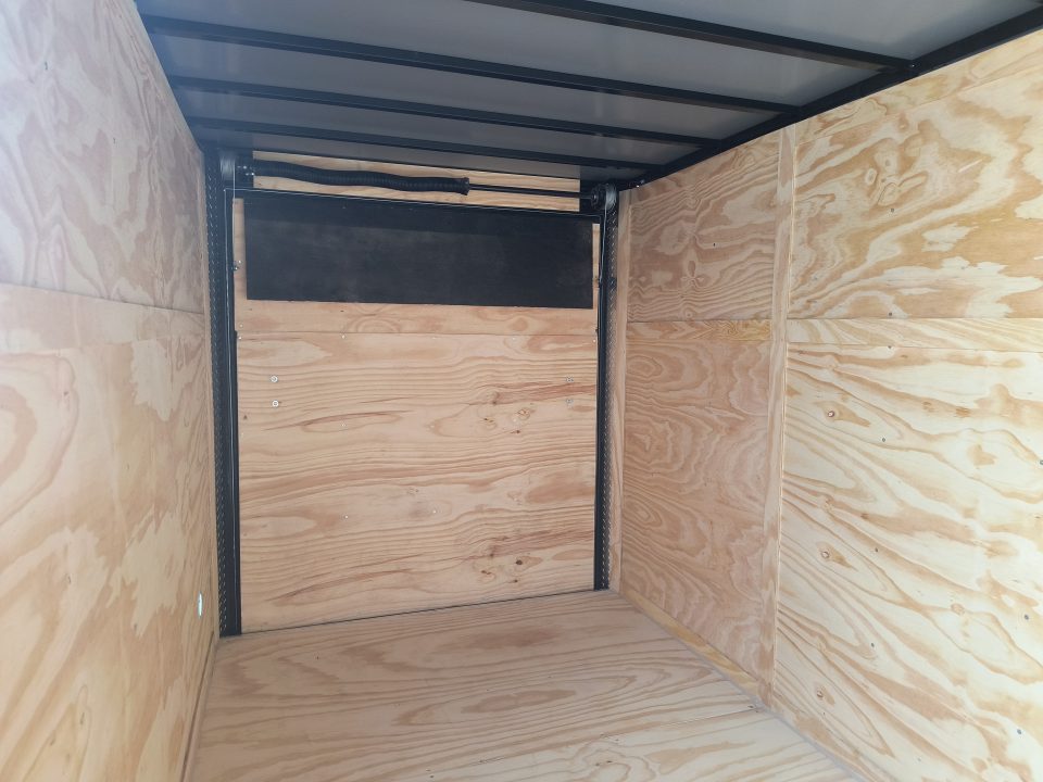 New 2027 Seed Cargo 6x12 Tandem Axle Enclosed Trailer w/Rear Ramp Cargo / Enclosed Trailer
