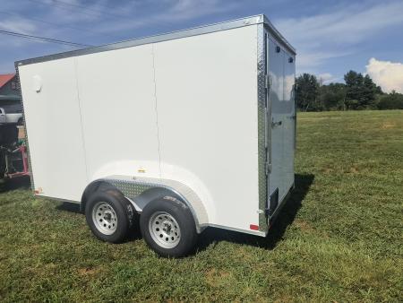 New 2027 Seed Cargo 6x12 Tandem Axle Enclosed Trailer w/Rear Ramp Cargo / Enclosed Trailer