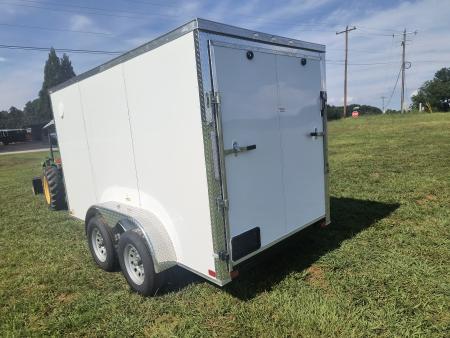 New 2027 Seed Cargo 6x12 Tandem Axle Enclosed Trailer w/Rear Ramp Cargo / Enclosed Trailer