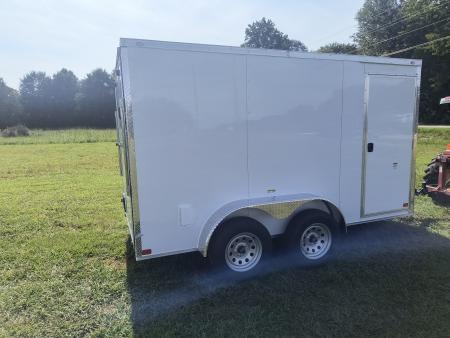New 2027 Seed Cargo 6x12 Tandem Axle Enclosed Trailer w/Rear Ramp Cargo / Enclosed Trailer