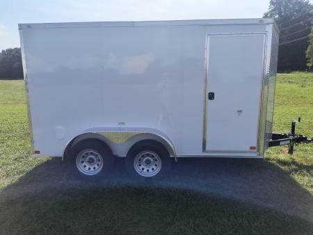 New 2027 Seed Cargo 6x12 Tandem Axle Enclosed Trailer w/Rear Ramp Cargo / Enclosed Trailer