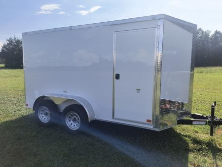 New 2027 Seed Cargo 6x12 Tandem Axle Enclosed Trailer w/Rear Ramp Cargo / Enclosed Trailer