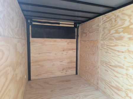 New 2027 Seed Cargo 6x12 Tandem Axle Enclosed Trailer w/Rear Ramp Cargo / Enclosed Trailer