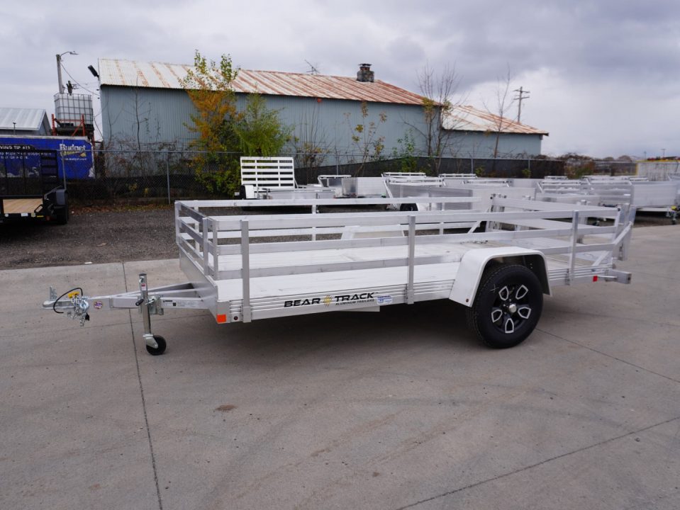 New 2026 Bear Track 76'x12ft Aluminum Utility Trailer