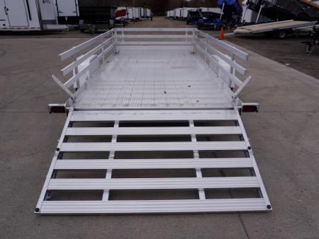 New 2026 Bear Track 76'x12ft Aluminum Utility Trailer
