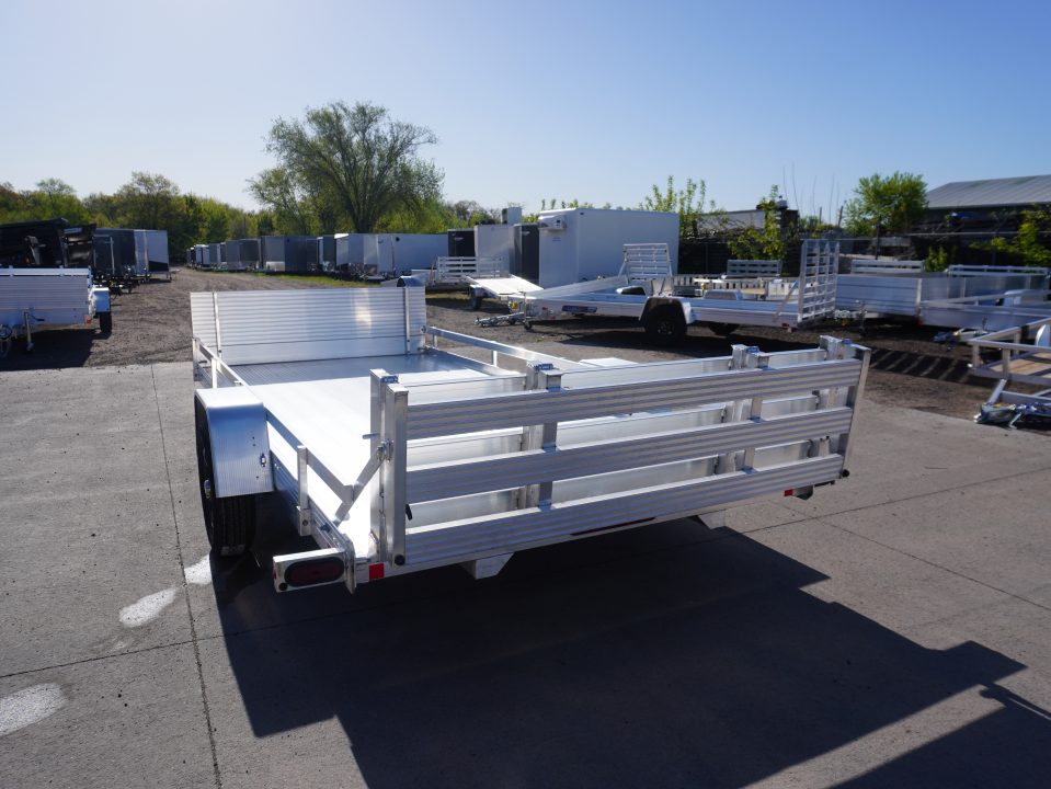 New 2026 Bear Track 80"x15ft Aluminum Utility Trailer