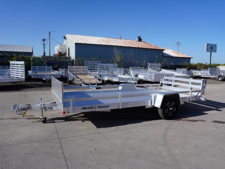 New 2026 Bear Track 80 x15ft Aluminum Utility Trailer