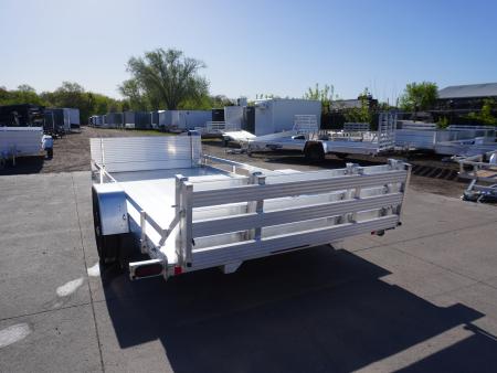New 2026 Bear Track 80"x15ft Aluminum Utility Trailer