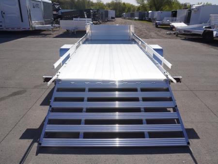 New 2026 Bear Track 80"x15ft Aluminum Utility Trailer