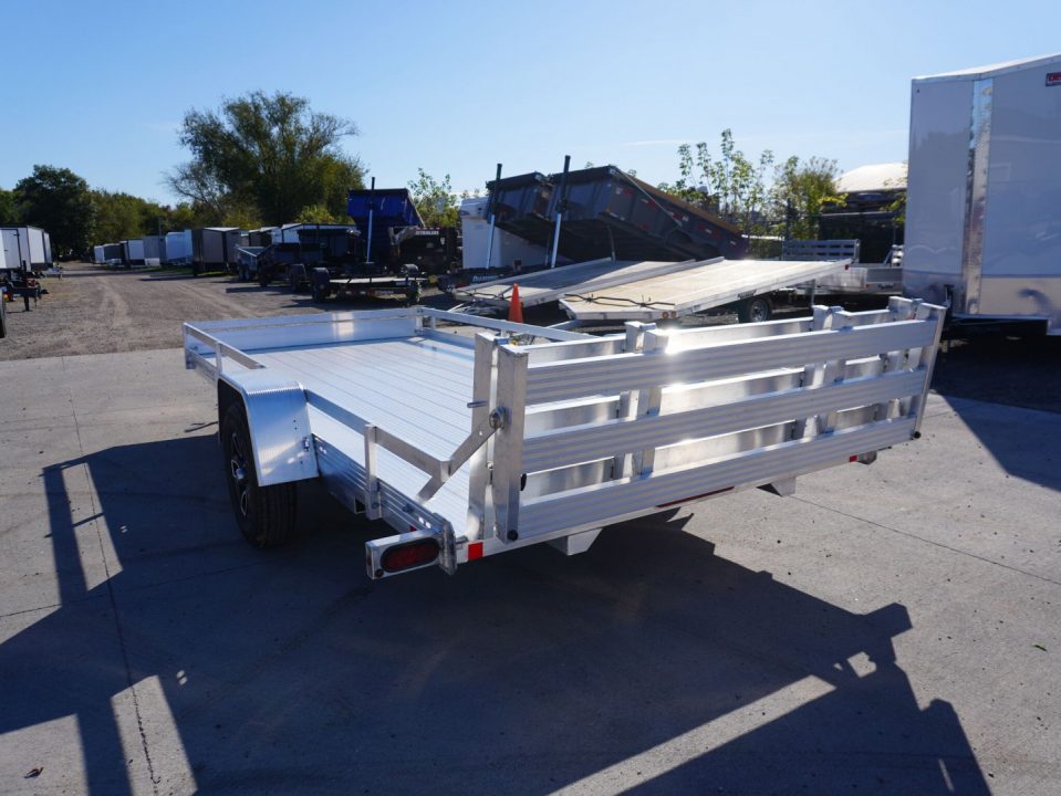 New 2026 Bear Track 80"x15ft Aluminum Utility Trailer