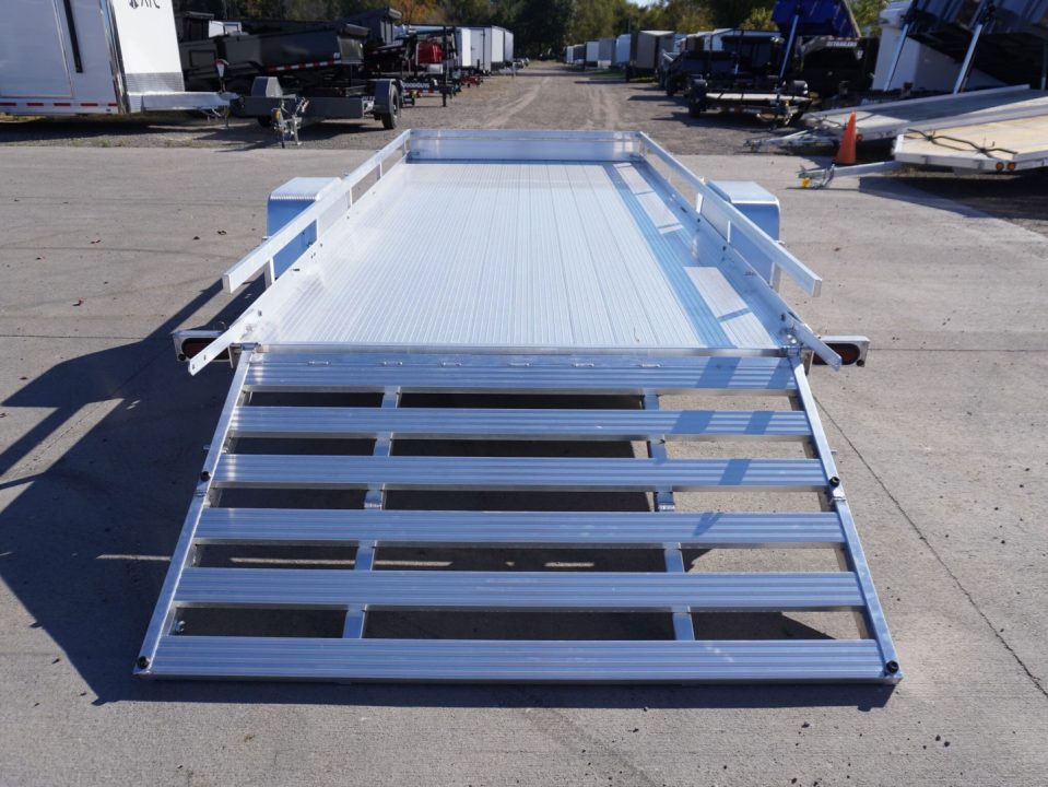 New 2026 Bear Track 80"x15ft Aluminum Utility Trailer