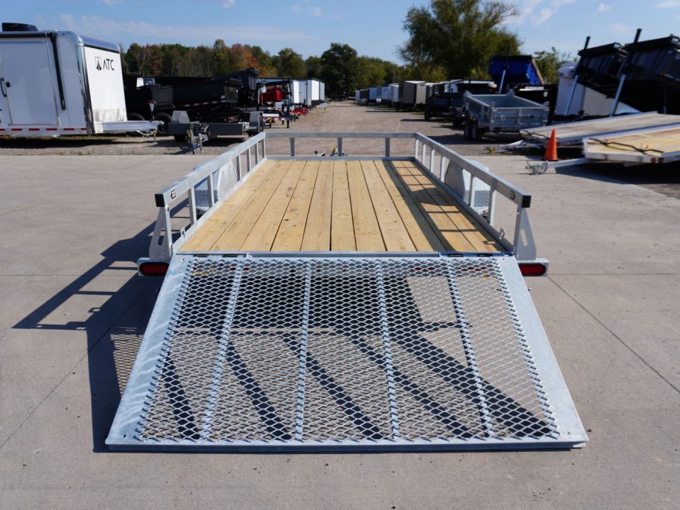 New 2027 Drive Trailers 7x14ft Galvanized Utility Trailer