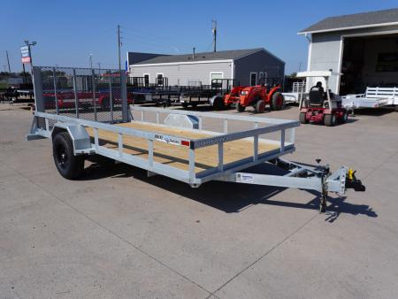 New 2027 Drive Trailers 7x14ft Galvanized Utility Trailer