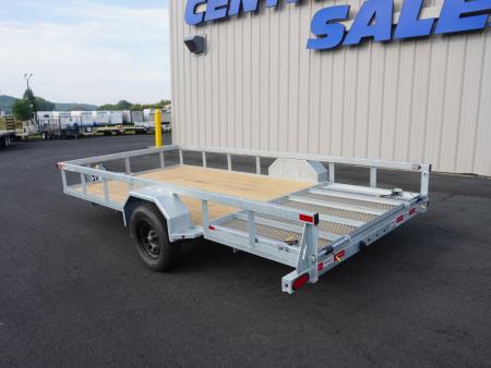 New 2026 Drive Trailers 7x14ft Galvanized Utility Trailer