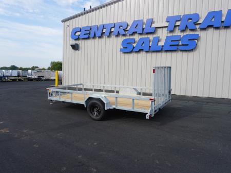 New 2026 Drive Trailers 7x14ft Galvanized Utility Trailer