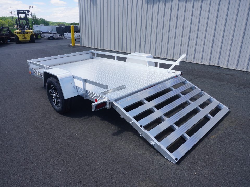 New 2026 Bear Track 76'x10ft Aluminum Utility Utility Trailer