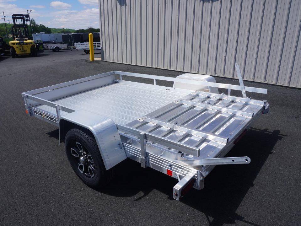 New 2026 Bear Track 76'x10ft Aluminum Utility Utility Trailer