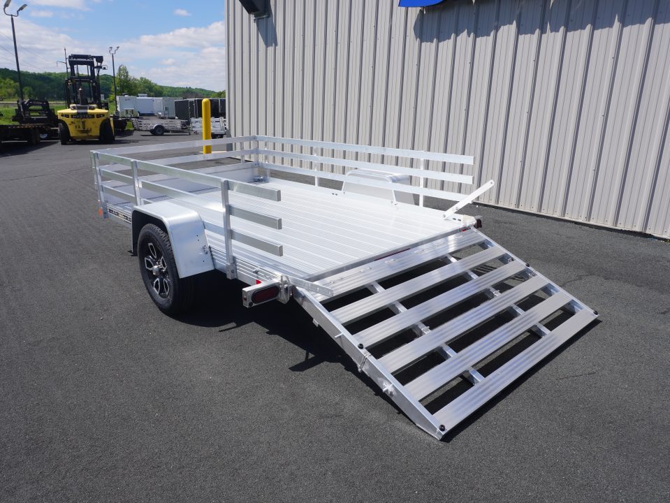 New 2026 Bear Track 76'x10ft Aluminum Utility Trailer