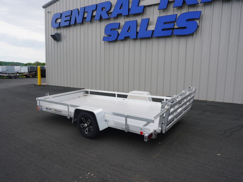 New 2026 Bear Track 76'x12ft Aluminum Utility Trailer