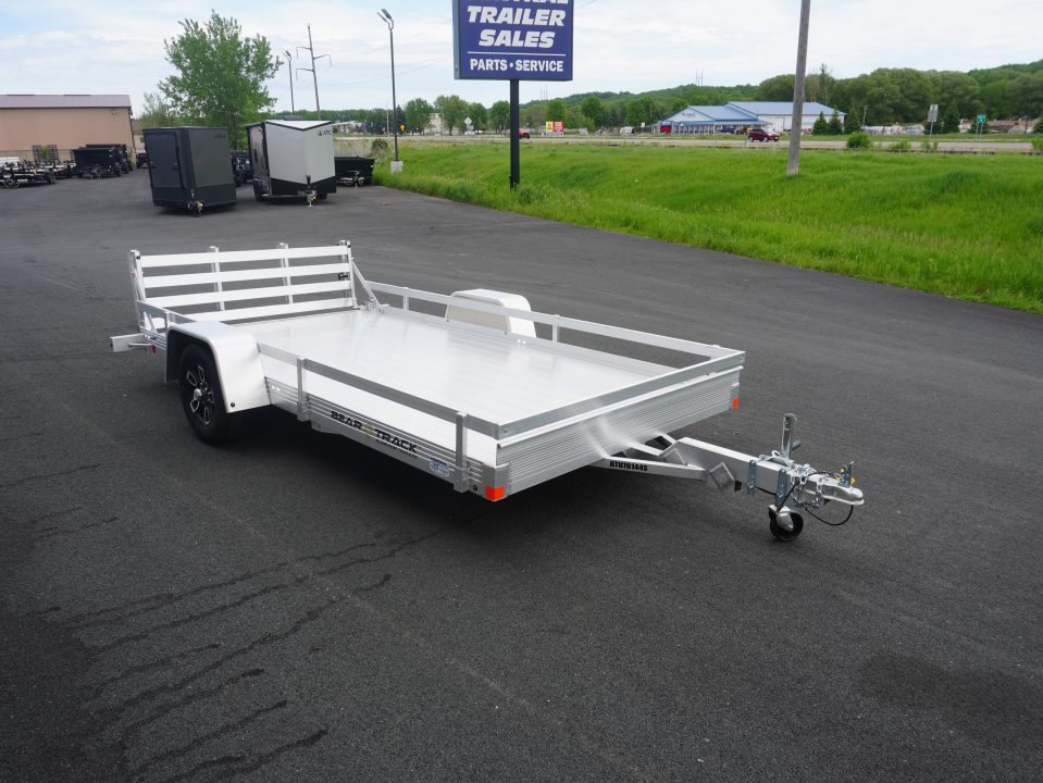 New 2026 Bear Track 76'x12ft Aluminum Utility Trailer