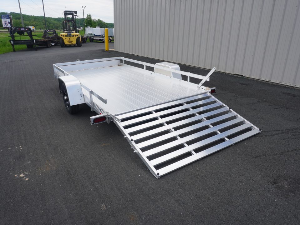 New 2026 Bear Track 76'x12ft Aluminum Utility Trailer