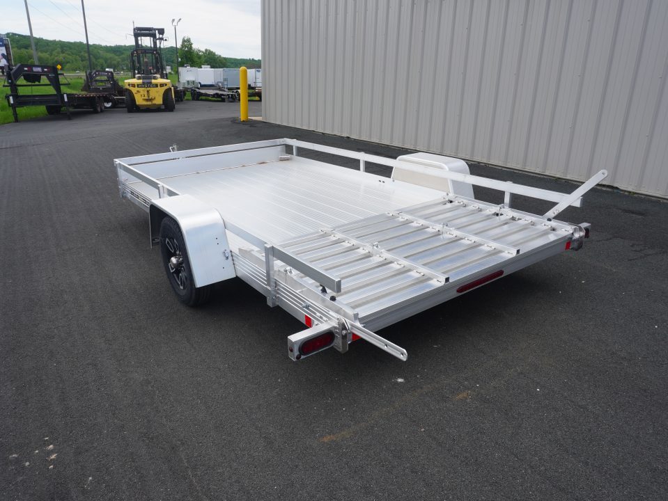 New 2026 Bear Track 76'x12ft Aluminum Utility Trailer