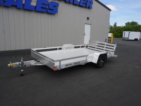 New 2026 Bear Track 76'x12ft Aluminum Utility Trailer