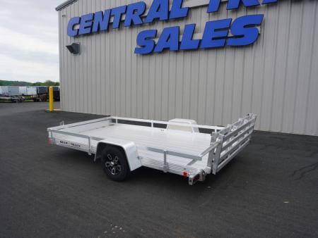 New 2026 Bear Track 76'x12ft Aluminum Utility Trailer