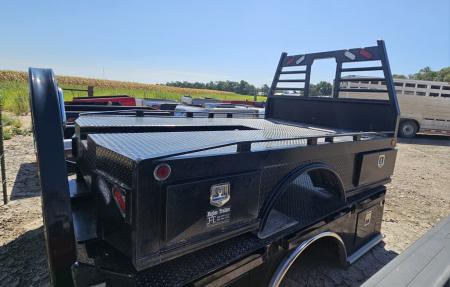 Used Hughes Heavy Duty 7x8'6' Skirted 4 Box Truck Bed