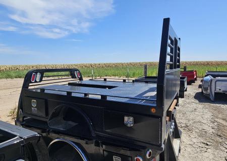 Used Hughes Heavy Duty 7x8'6' Skirted 4 Box Truck Bed
