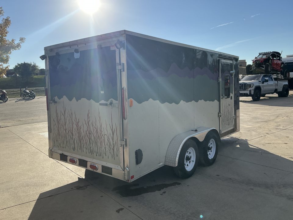 Used 2019 7X16 Cargo Cargo / Enclosed Trailer