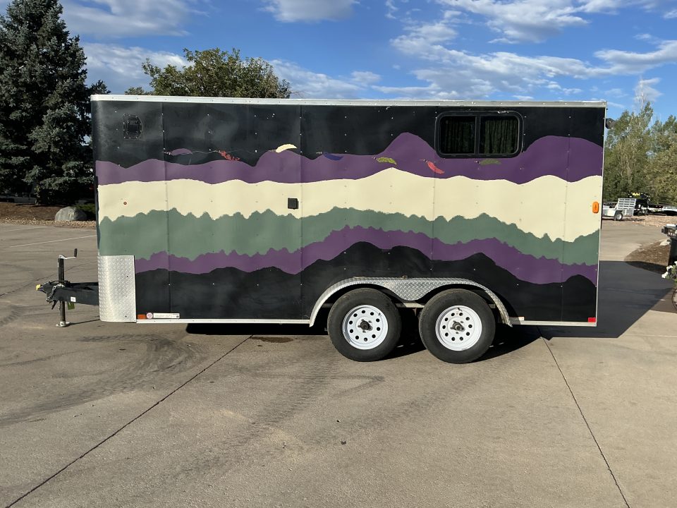 Used 2019 7X16 Cargo Cargo / Enclosed Trailer