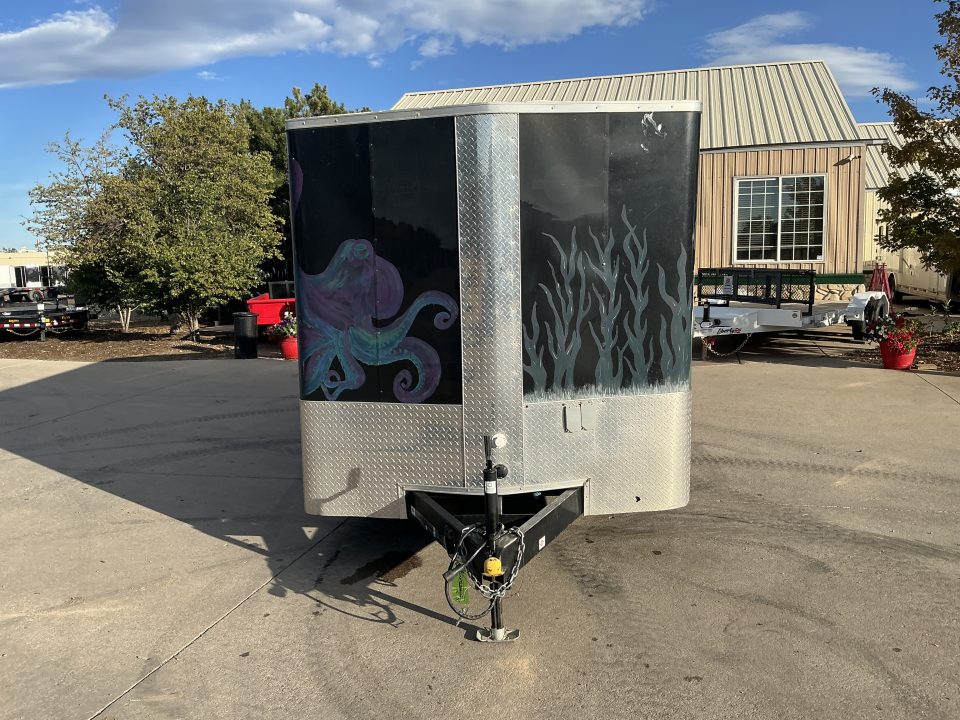 Used 2019 7X16 Cargo Cargo / Enclosed Trailer