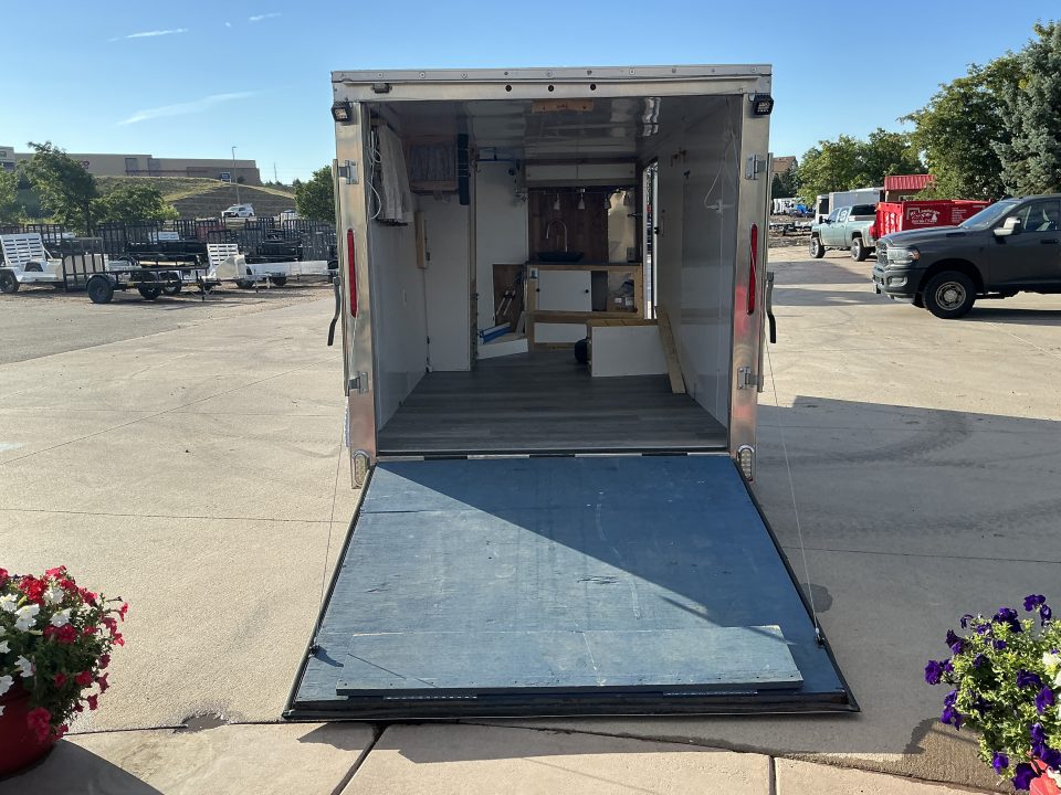 Used 2019 7X16 Cargo Cargo / Enclosed Trailer