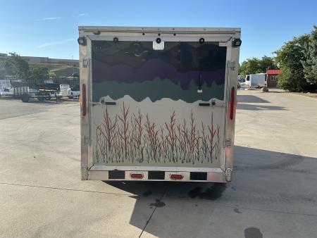 Used 2019 7X16 Cargo Cargo / Enclosed Trailer